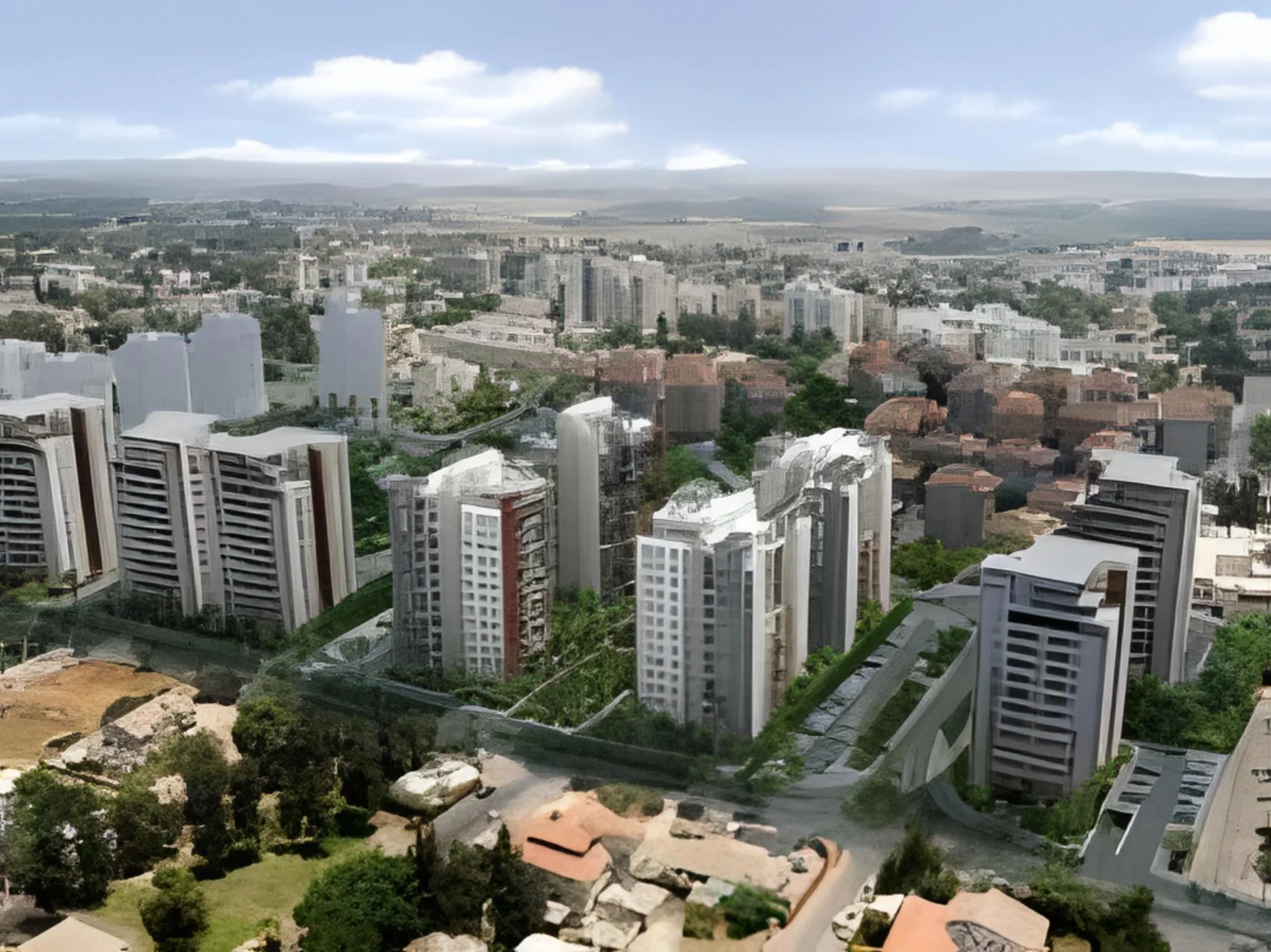 רחובות מזרח, רחובות